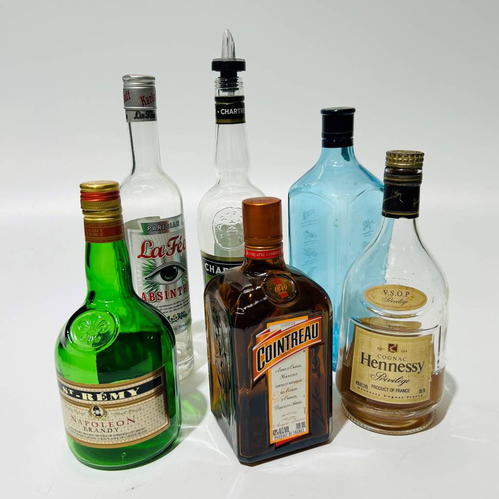BOTTLES, Assorted Liquor (Contemp)